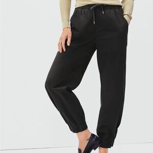 Everlane The Easy Jogger Organic Cotton Black Size XXS NWOT